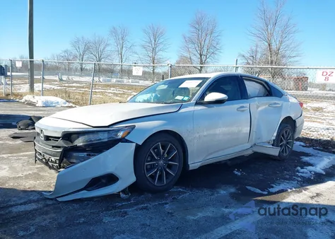 2022 Honda Accord Ex-L z USA, uszkodzony, nr VIN 1HGCV1F56NA033711